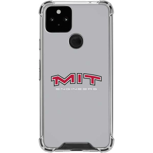 Massachusetts Institute of Technology MIT Engineers Grey Google Pixel 5 Clear Case